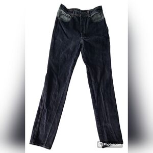 VTG Vintage Sergio Valente Jeans Black Size 32x35 Style S-63 (S63) 51611